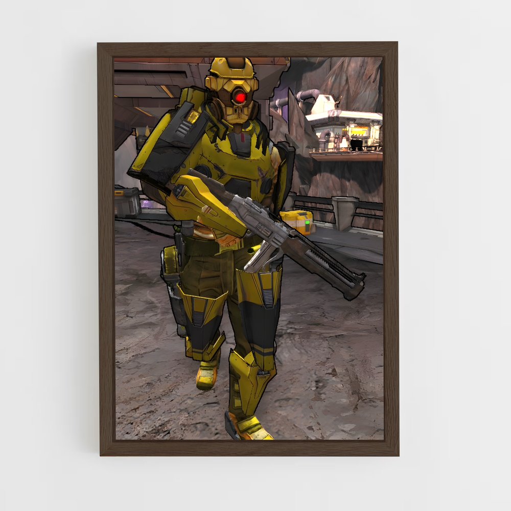 Poster Chasseur de Vault – affiche Borderlands (vue 5)